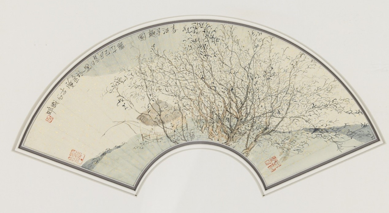 <h2>春江寻趣图</h2><p>作者：朱道平</p><p>创作年代：2010年</p><p>规格：19cm×54cm</p><p>品类：中国画</p>